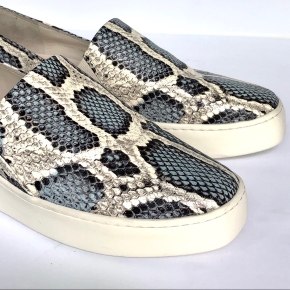 VINCE Saxon-2 snake print sneakers size 6.5M - Picture 10 of 10